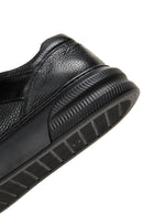 Men's Leather Zipper Sneaker | Derimod