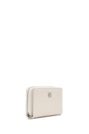 Women's Cream Wallet | Derimod