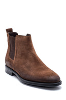 Men's Leather Suede Chelsea Boots | Derimod