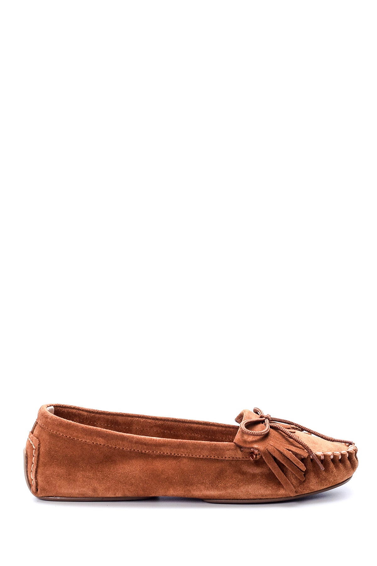 Kadın Süet Deri Loafer 19SFD284310 | Derimod