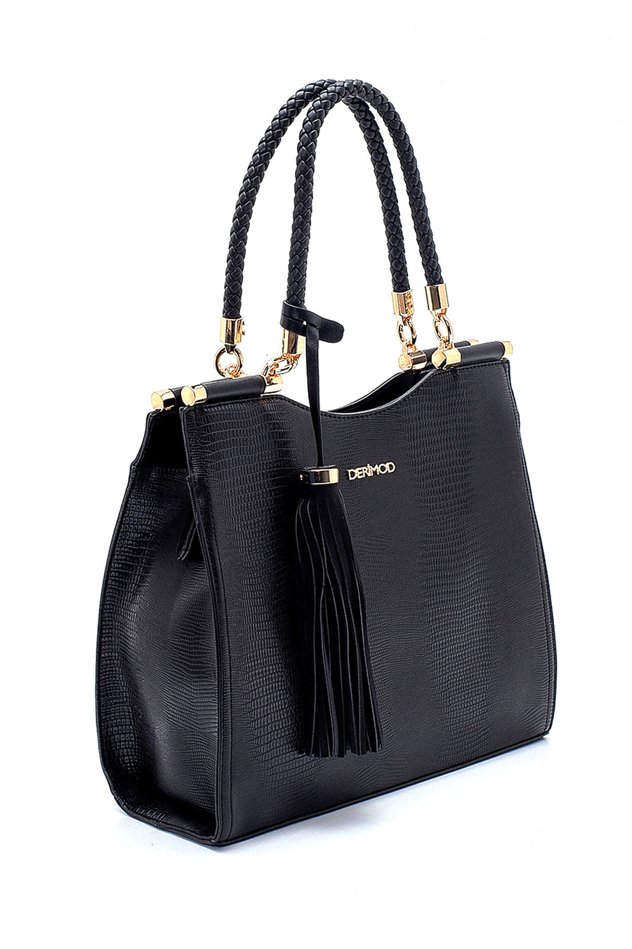 Women's Snakeskin Patterned Shoulder Bag