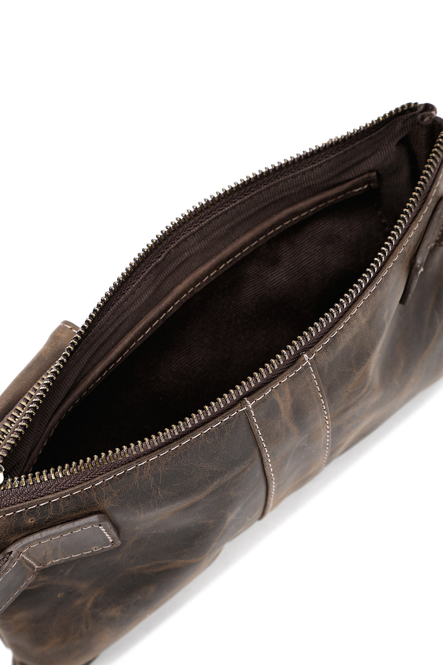 Men's Mink Leather Waist Bag