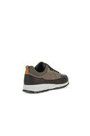 Geox Men's Gray Delray Lace-up Casual Sneaker | Derimod