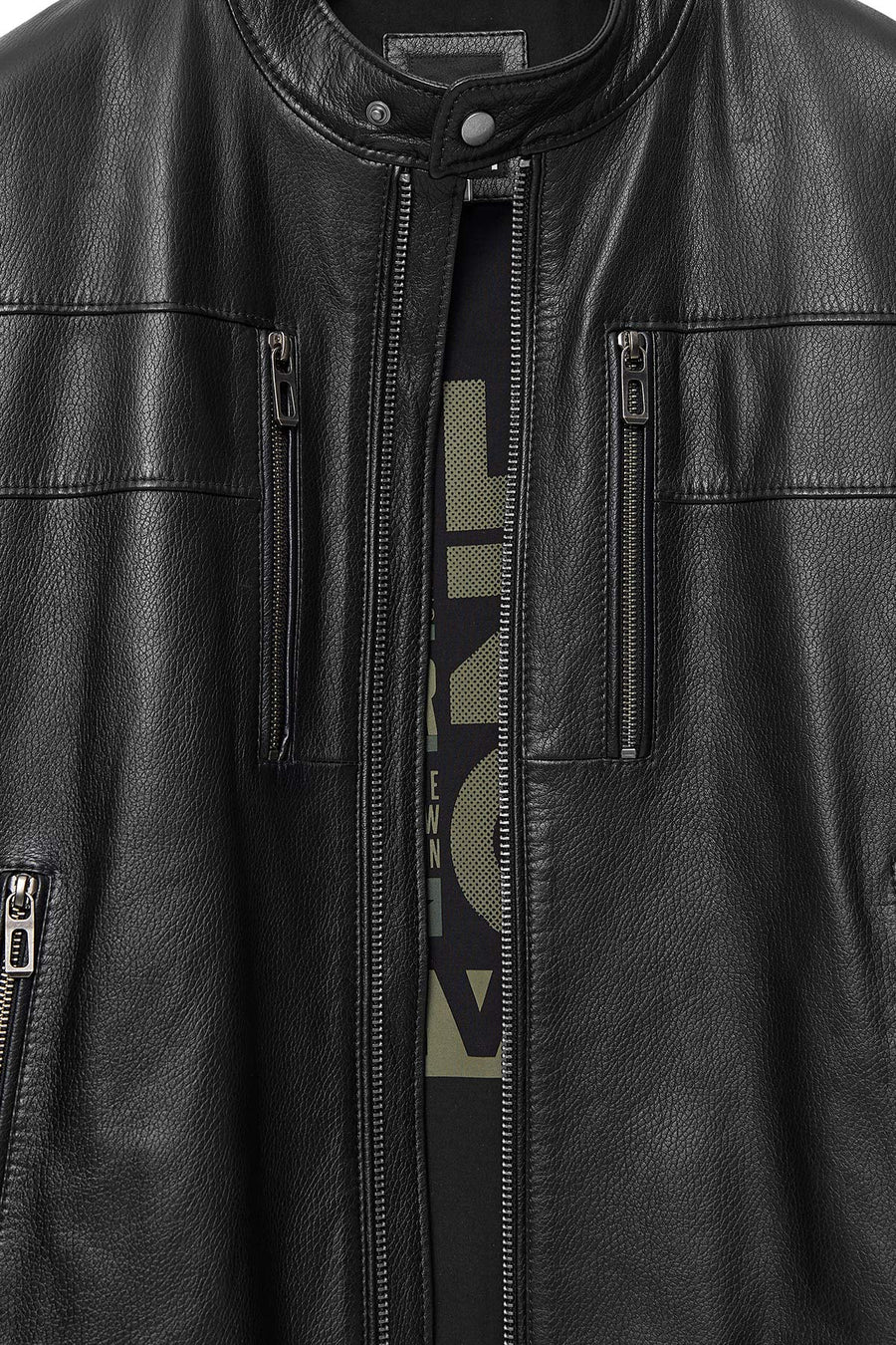 Howard Men's Black Leather Jacket