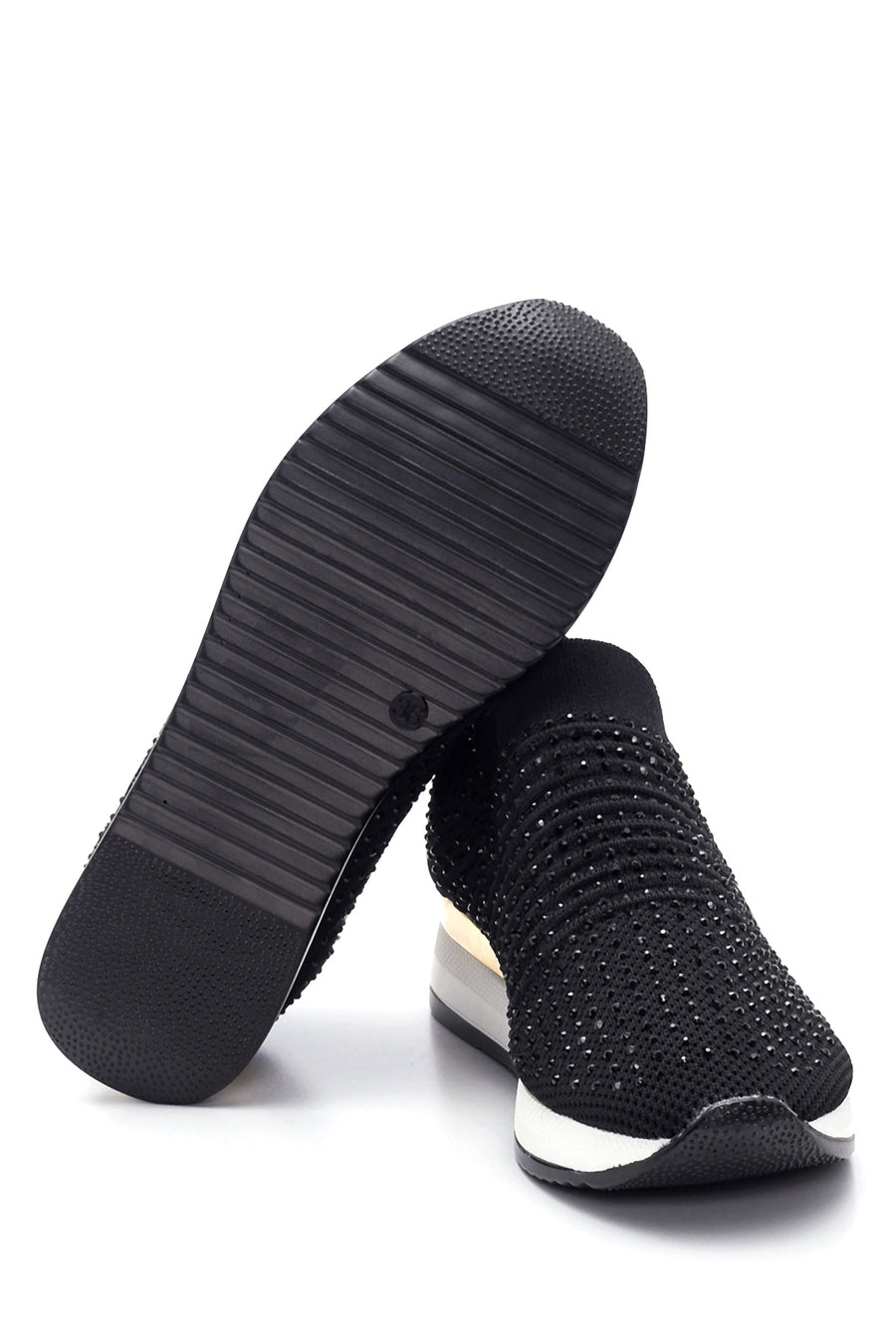 Women's Black Stone Sneaker
