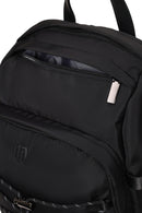 Male Black Fabric Backpack | Derimod