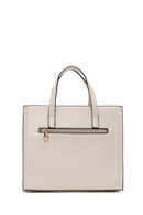 Women's Cream Long Strap Shoulder Bag | Derimod