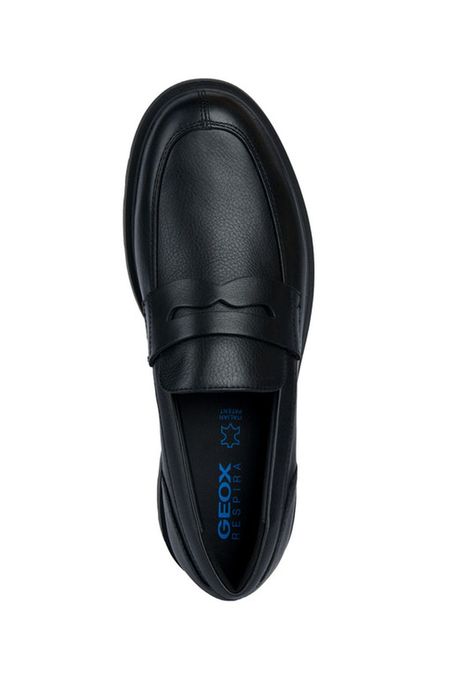 Geox Erkek Siyah Spherica Ec1 Deri Maskülen Loafer