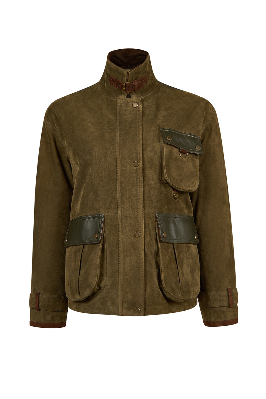 Liberty Woman Khaki Suede Jacket