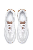 Erkek Deri Desenli Sneaker | Derimod