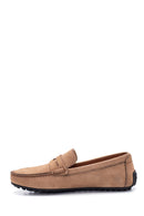Erkek Deri Nubuk Loafer | Derimod