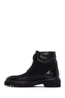 Men's Black Leather Boots | Derimod