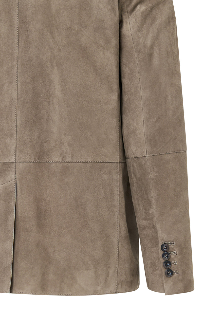 Rodrygo Men's Mink Blazer Suede Leather Jacket