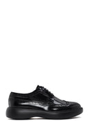 Men's Black Patent Leather Casual Shoes | Derimod