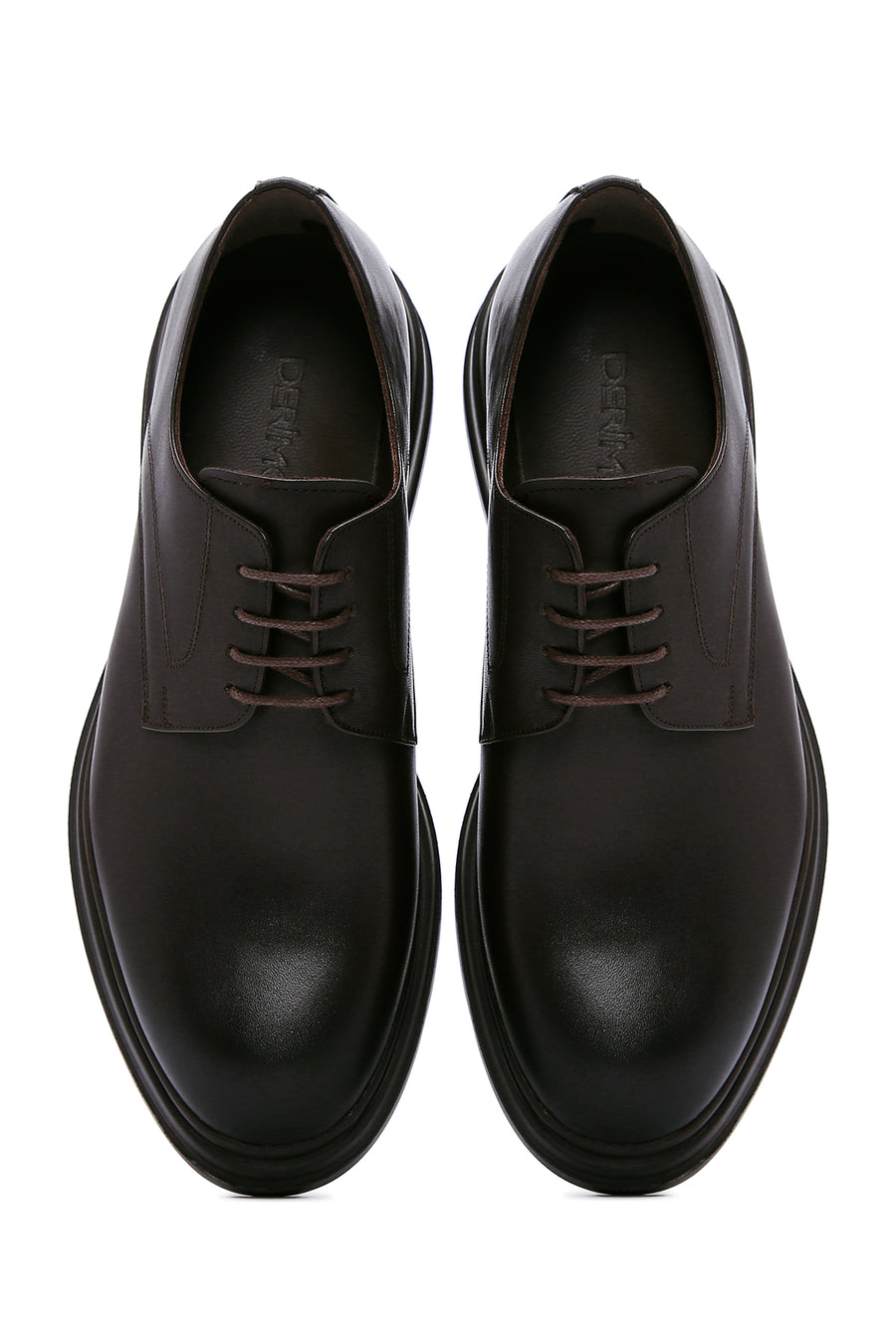 Men's Brown Leather Casual Shoes