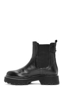 Women's Black Thick Soled Chelsea Boots | Derimod