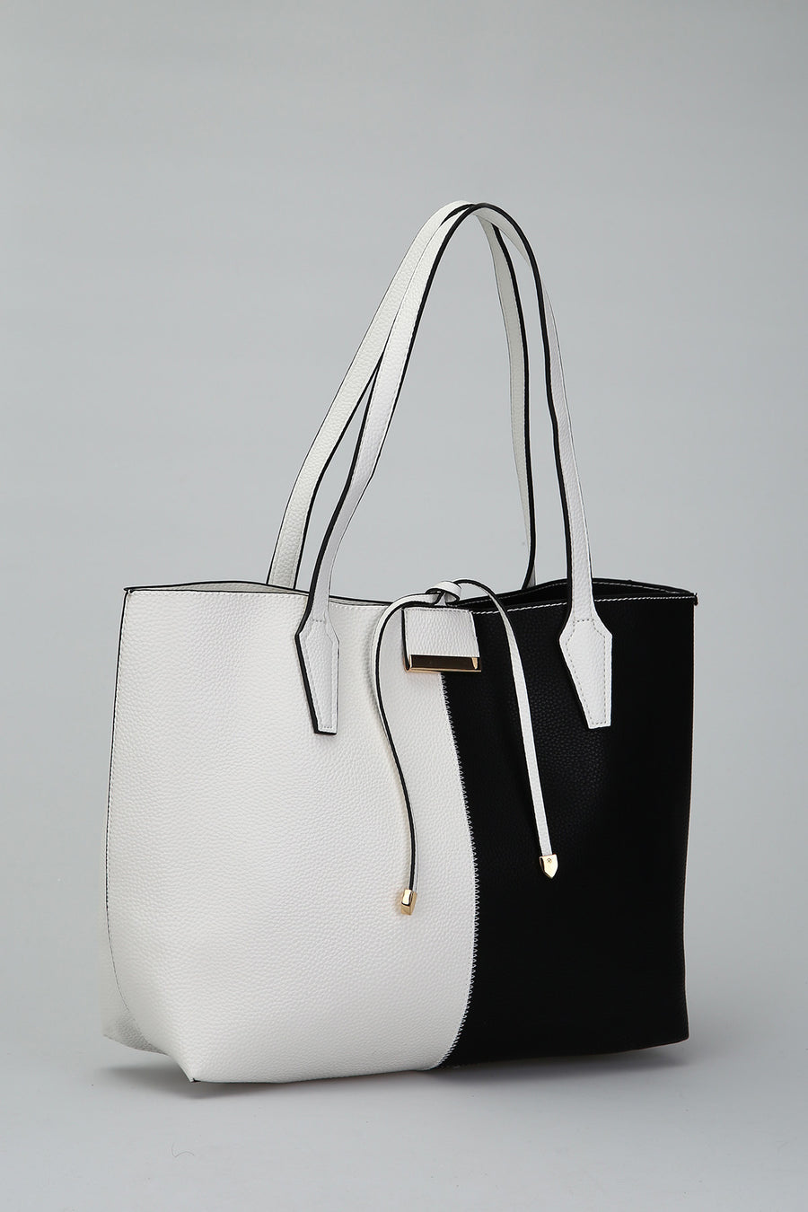 Black-White Women's Shoulder Bag