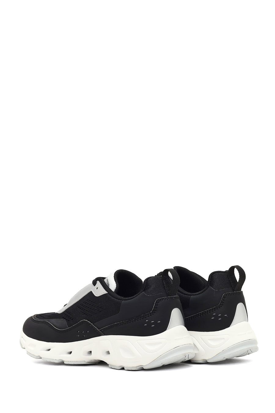 Derimod Studio Women's Black Lace-Up Thick-Soled Sneaker