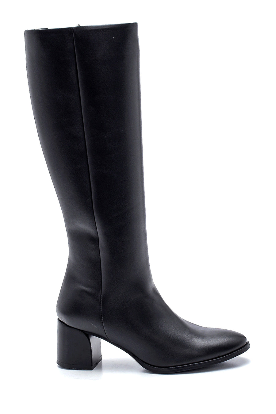 Women's Black Classic Heeled Boots 20WFE195018 | Derimod