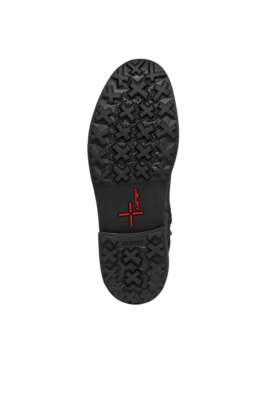 Geox Erkek Siyah Lagorai + Grip Abx Fermuarlı Waterproof Deri Casual Bot