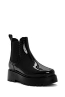 Women's Black Thick Soled Rain Boots | Derimod