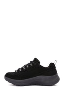 Skechers Women's Black Arch Fit Lace-Up Chunky Sole Sneakers | Derimod