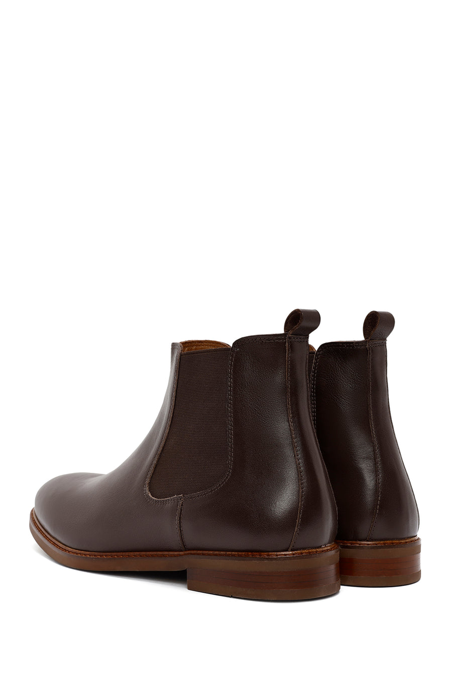 Men's Brown Leather Chelsea Boots