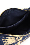 Women's Navy Blue Fabric Shoulder Bag | Derimod