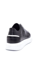Erkek Siyah Deri Sneaker | Derimod