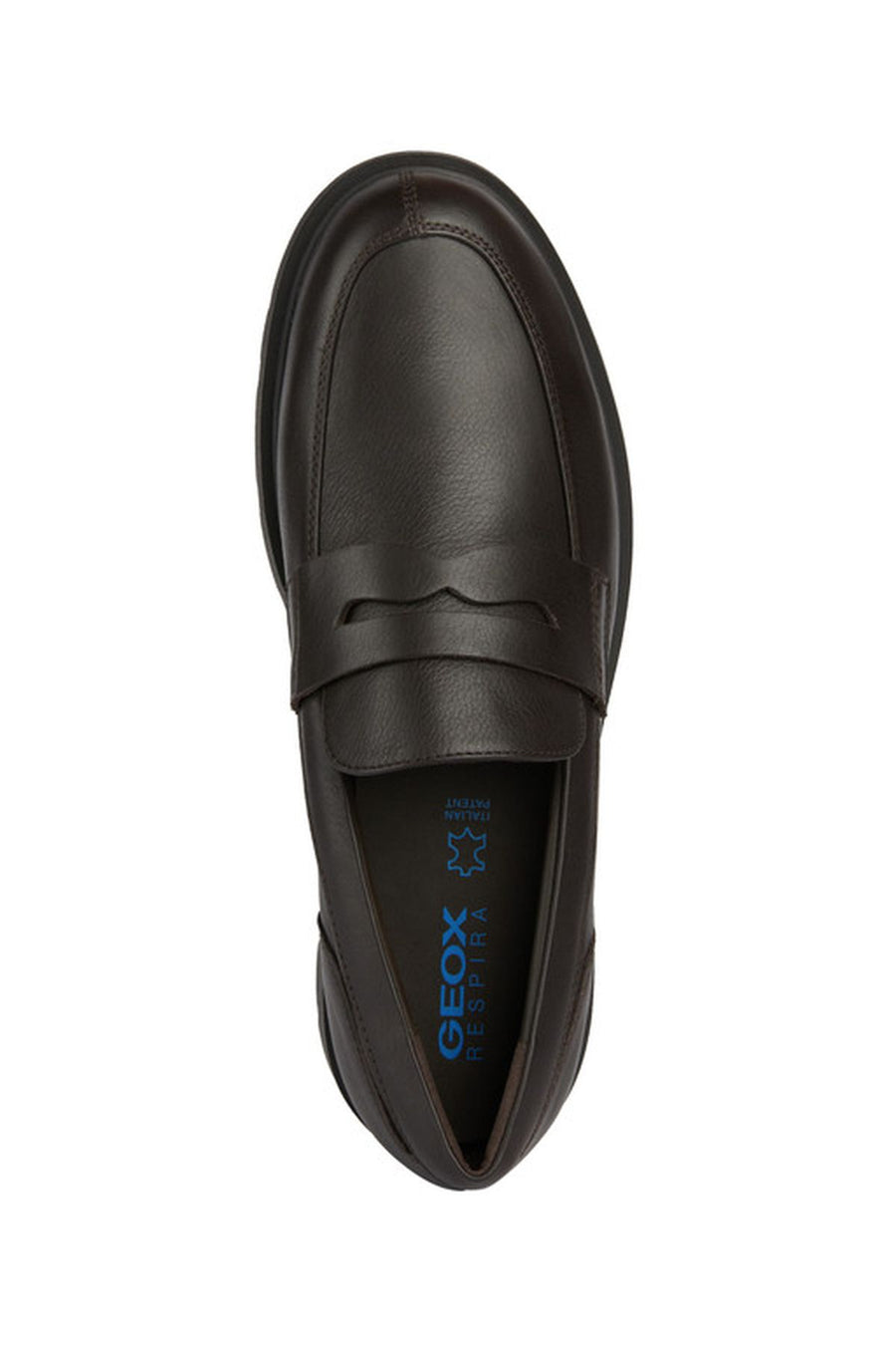 Geox Erkek Kahverengi Spherica Ec1 Deri Maskülen Loafer