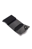 Men's Black Mechanical Card Holder | Derimod