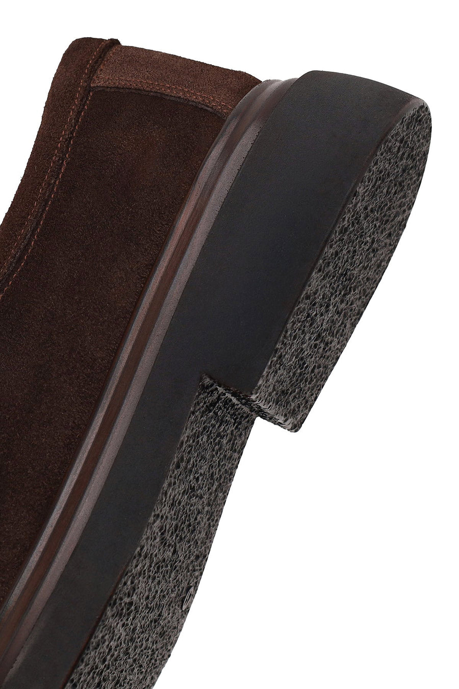 Male Brown Lace-up Suede Casual Shoes