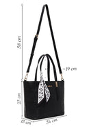 Woman Black Long Strap Printed Shoulder Bag | Derimod