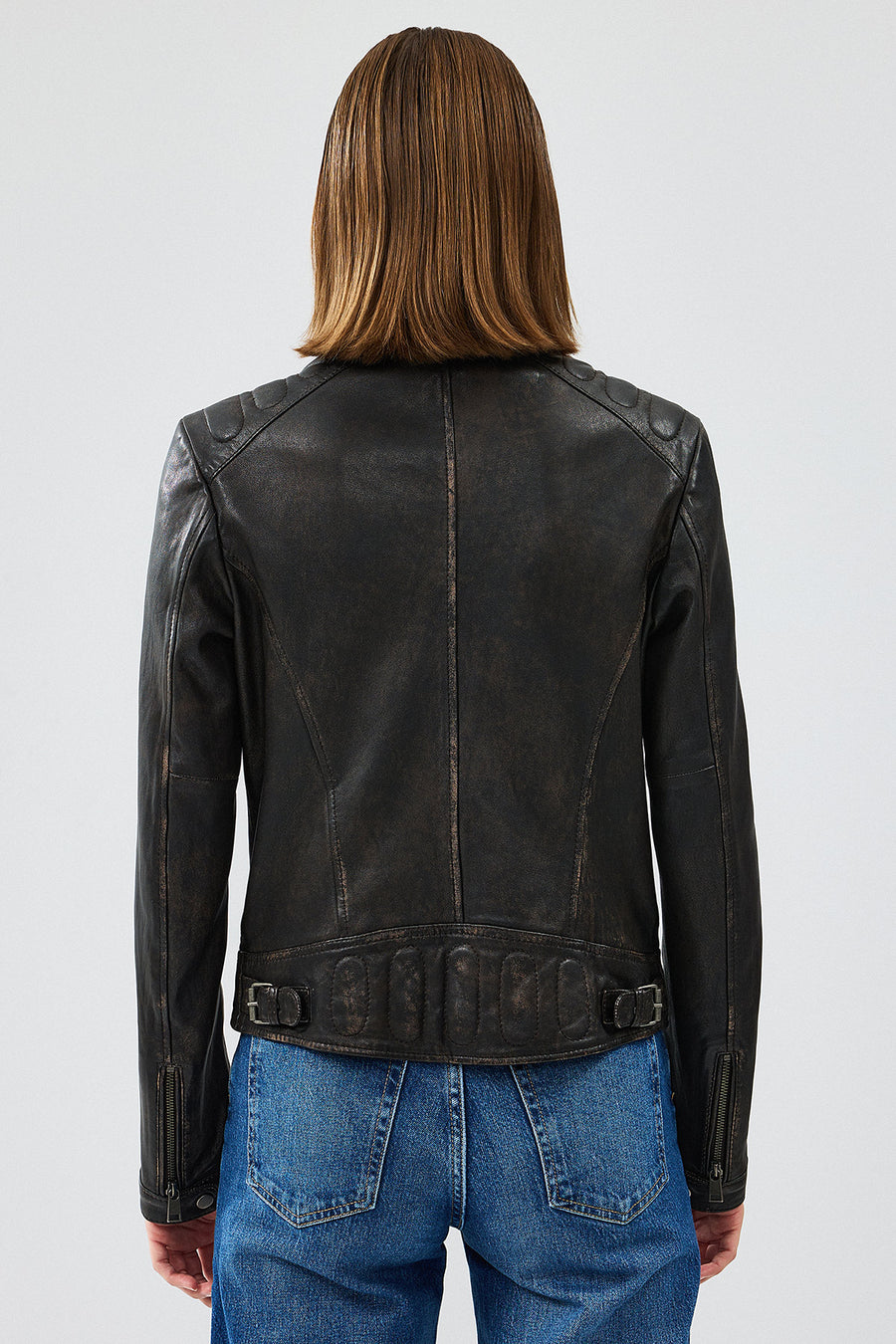 Weekend Women's Brown Vintage Leather Jacket