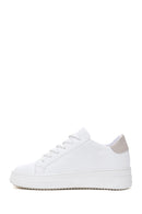 Women's White Thick Soled Sneaker | Derimod