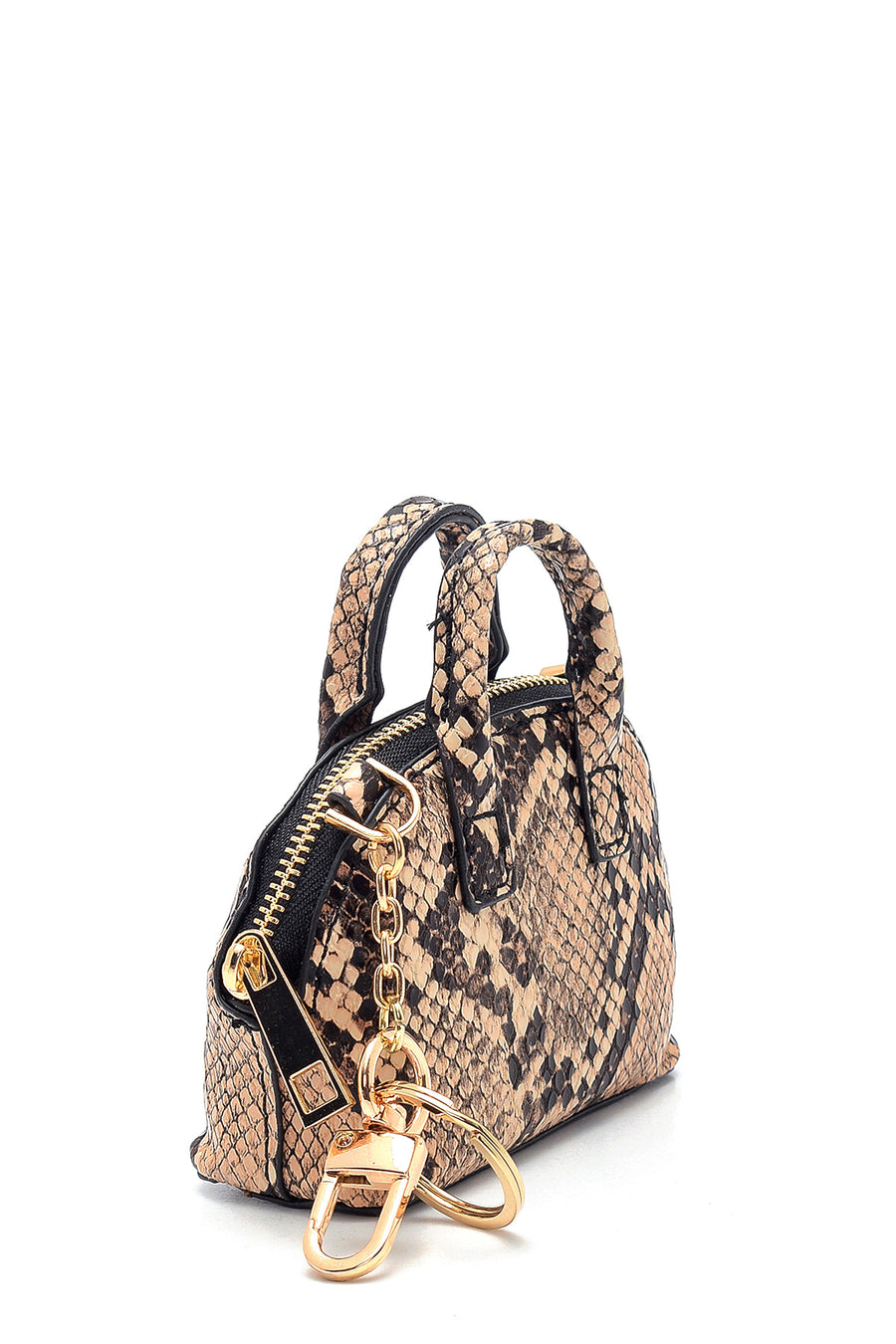 Women's Mini Snake Printed Shoulder Bag
