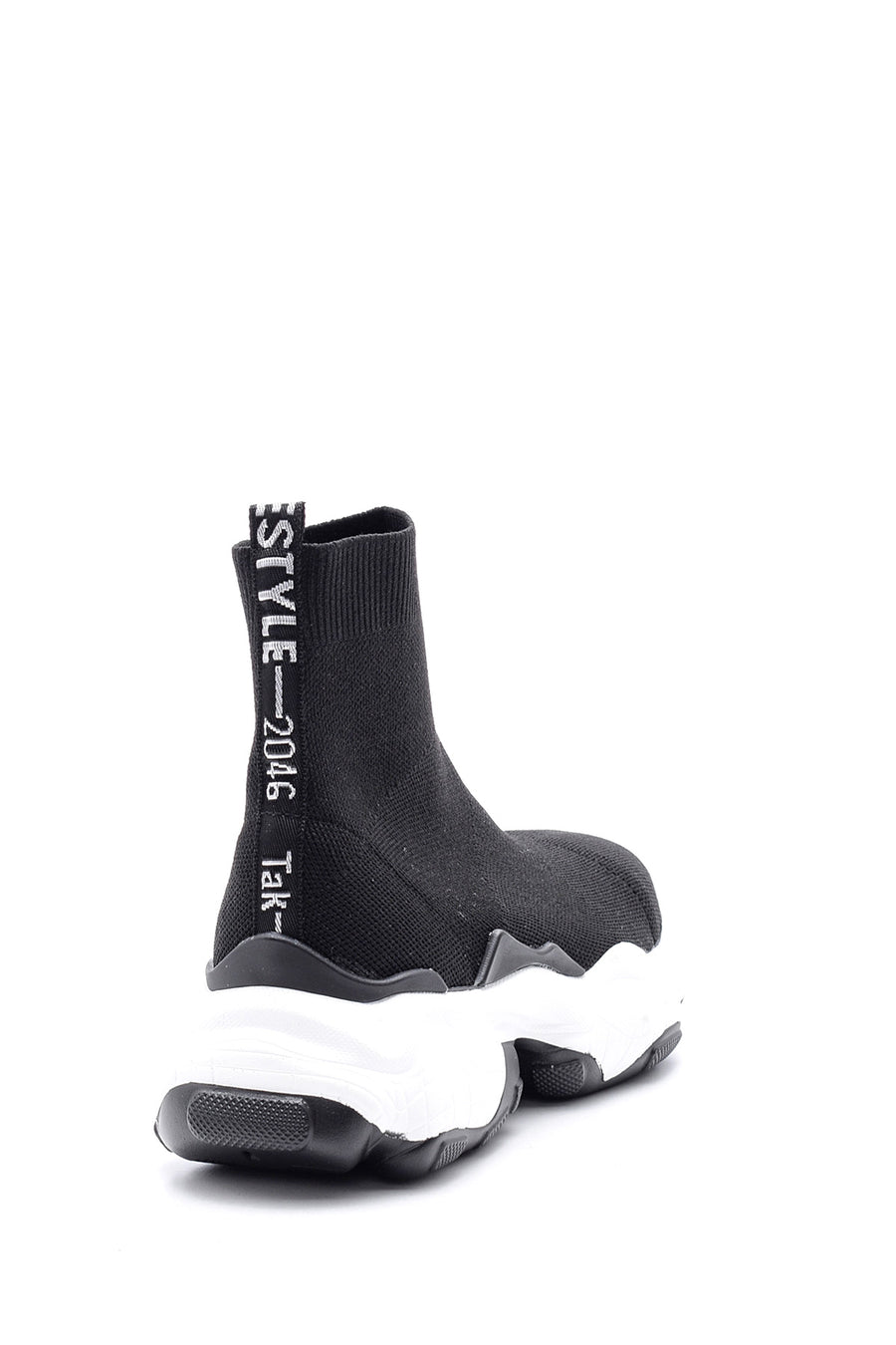 Women's High-Sole Sock Boots