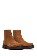 Men's Tan Leather Boots | Derimod