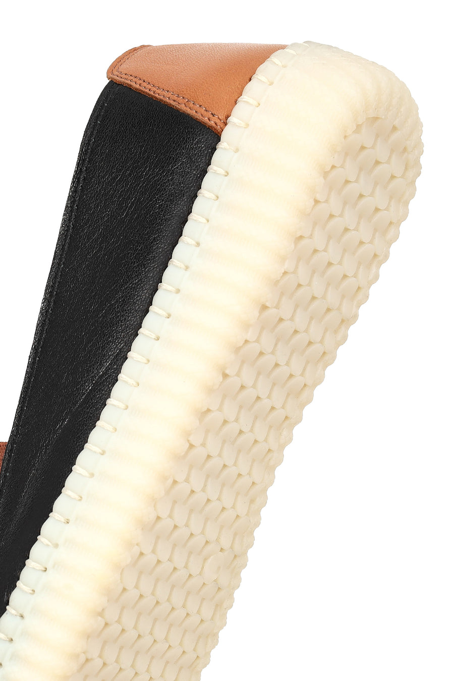 Woman Black Leather Comfort Shoes