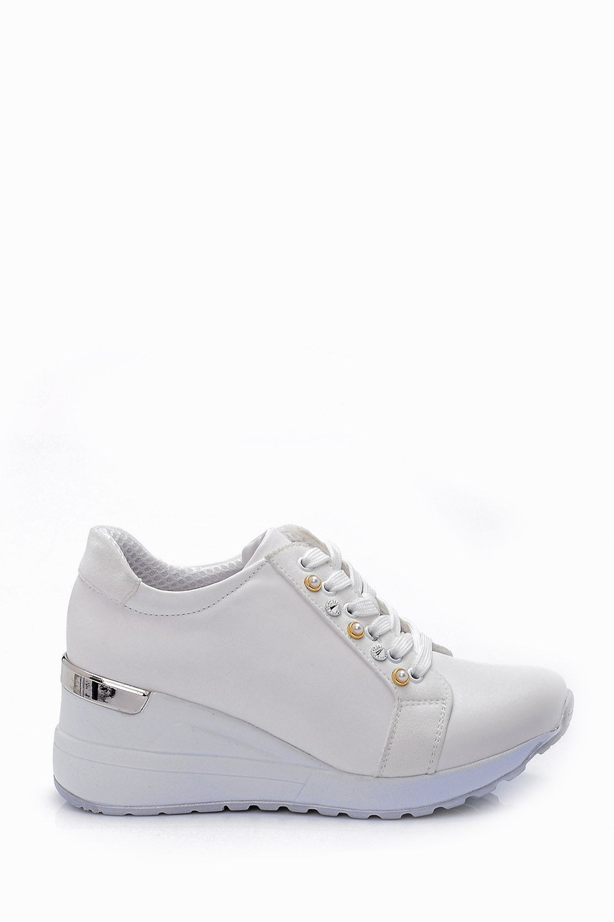 Women's High-Sole Sneaker 19SFE121114 | Derimod