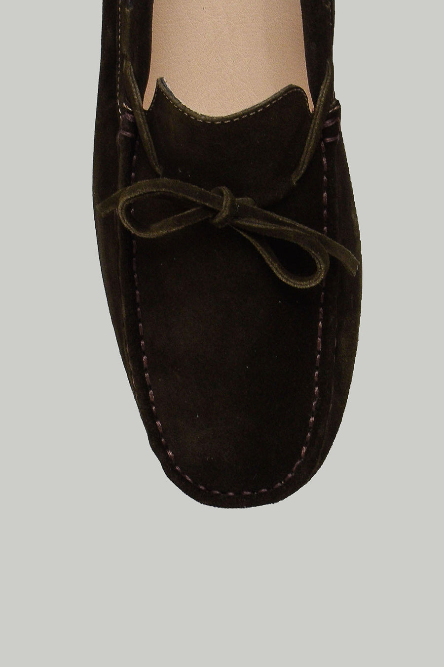 Men's Green Suede Leather Shoes