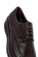 Men's Brown Laced Leather Classic Shoes | Derimod