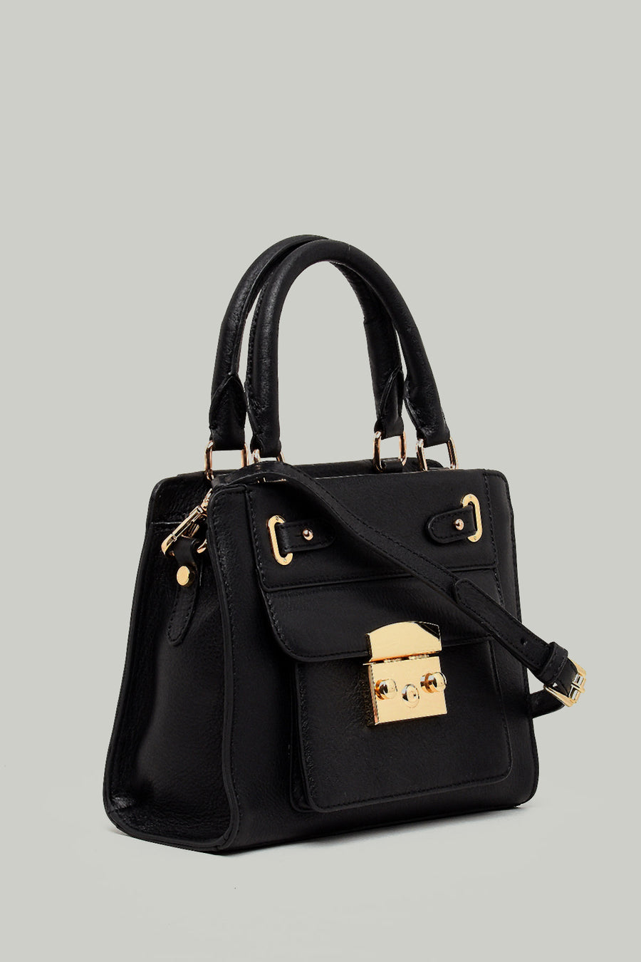 Black Women's Leather Handbag