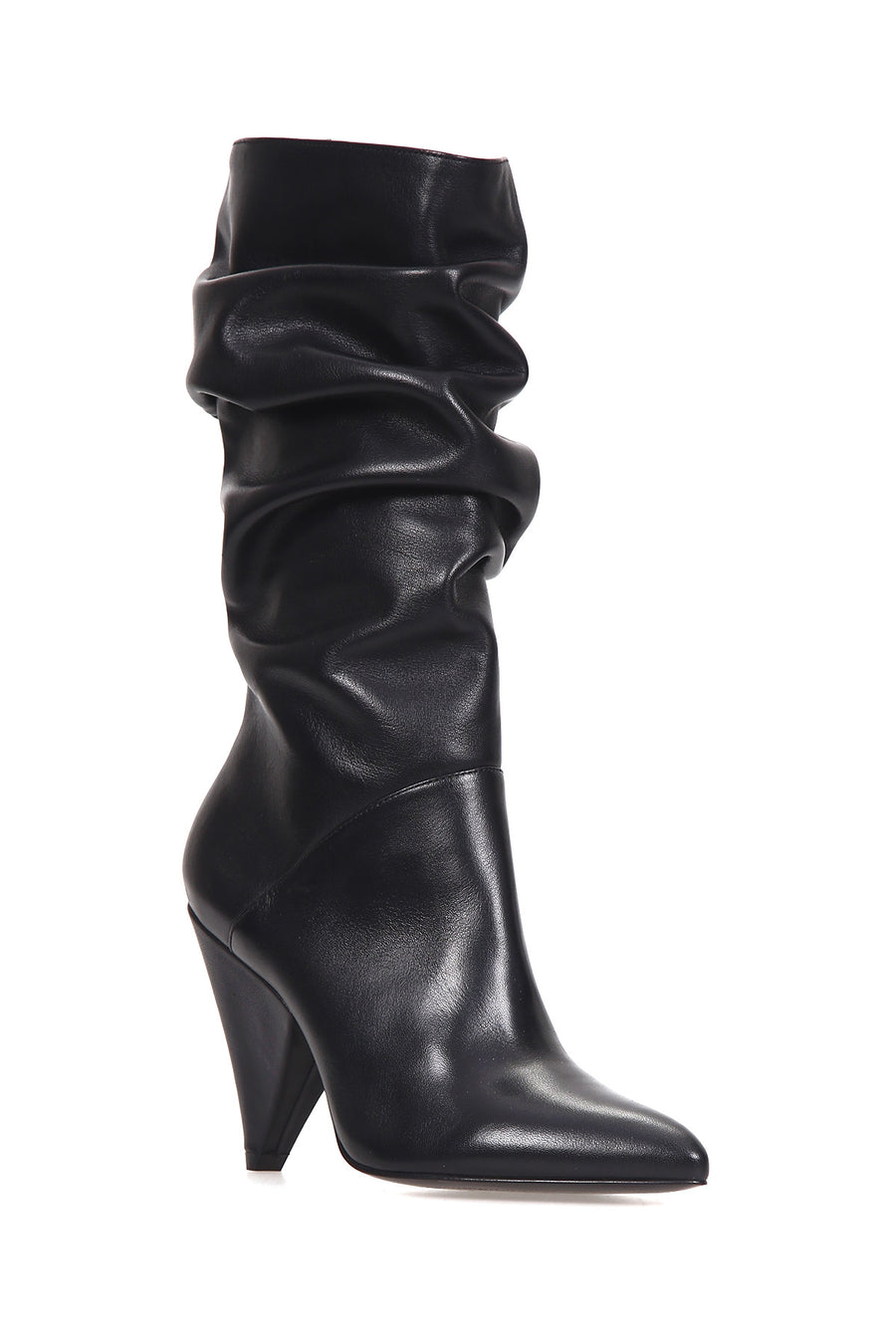 Women's Loose Leather Boots