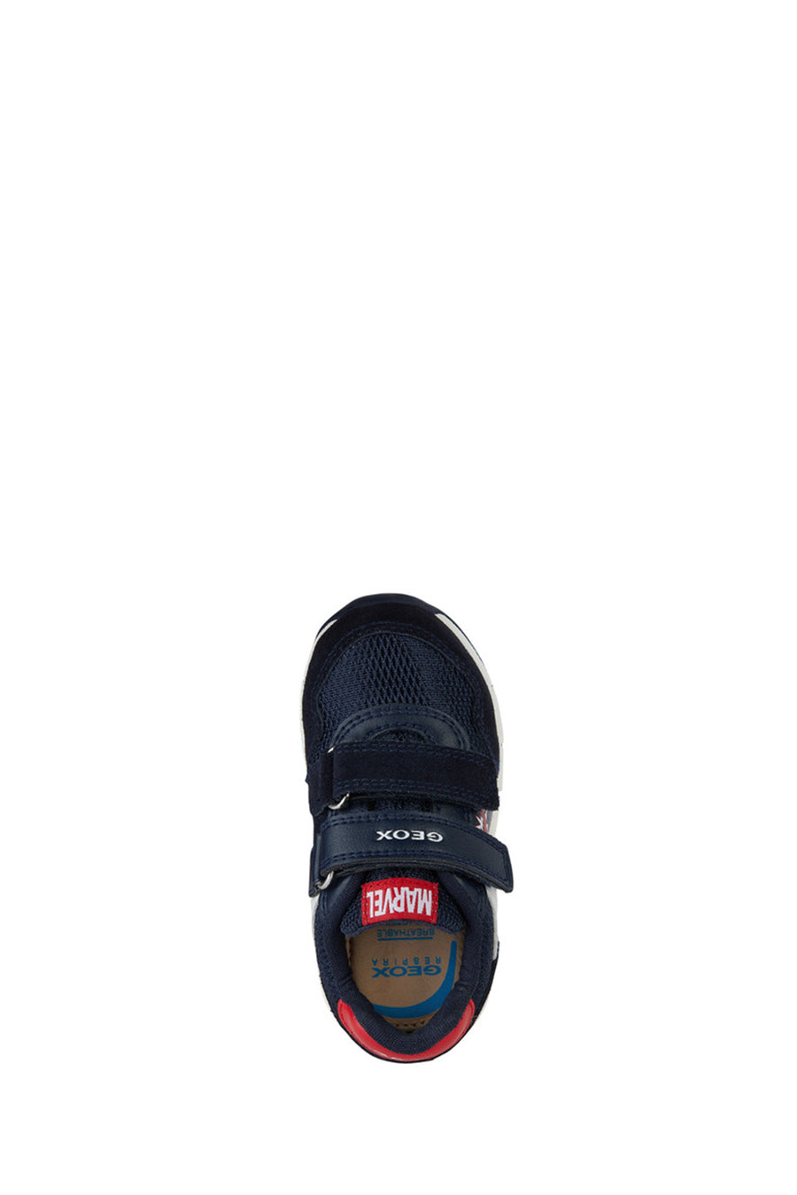 Geox Baby Boy Navy Blue Alben Banded Fabric Sneaker