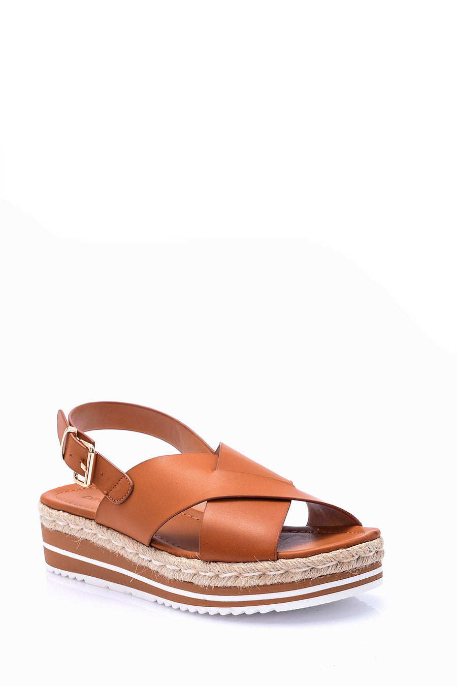 Women's Straw Detailed Sandals