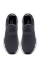 Derimod Zero Men's Gray Thick Soled Fabric Sneaker | Derimod