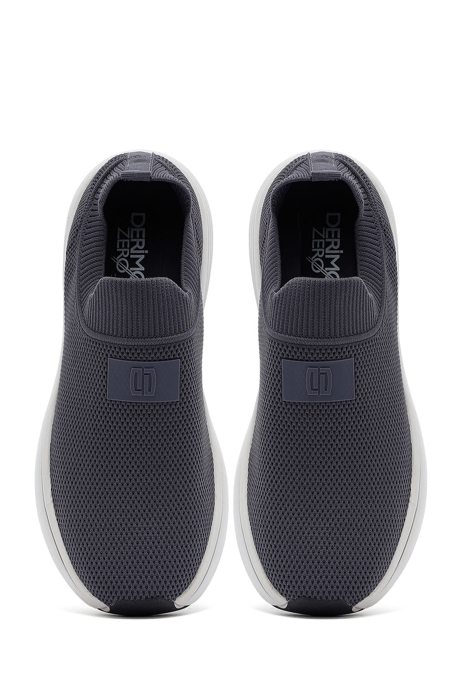 Derimod Zero Men's Gray Thick Soled Fabric Sneaker