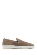 Men's Beige Leather Loafer | Derimod