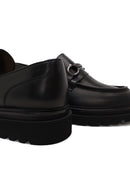 Erkek Siyah Deri Casual Loafer | Derimod